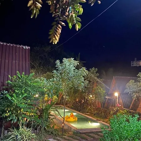 Mondulkiri Pizza Bungalows Saen Monourom Extérieur photo